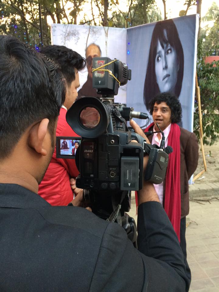 Girish Makwana in a camera interview